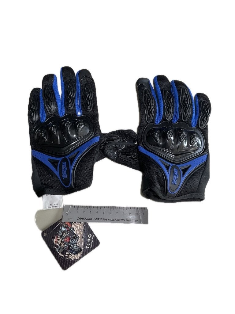 Iron Jias motorhandschoenen zwart/blauw - nieuw, Motoren, Iron Jias, Dames, Handschoenen, Ophalen