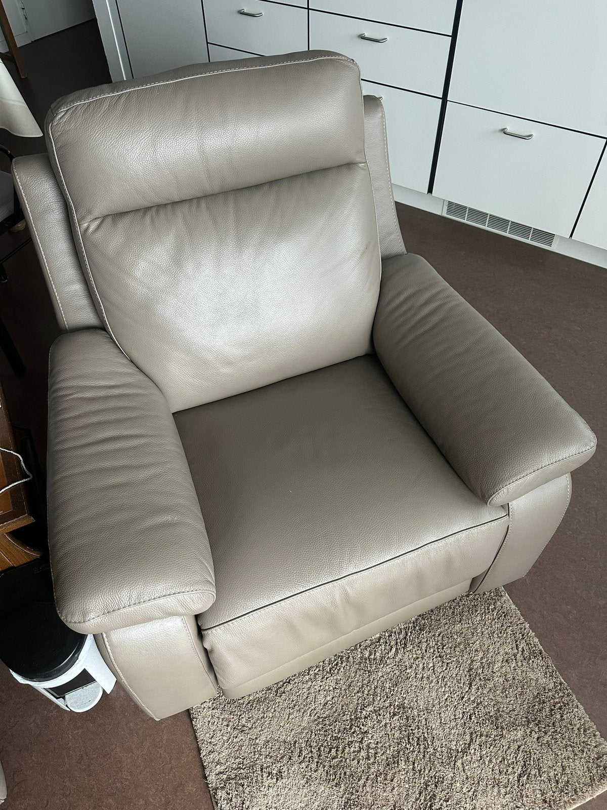 fauteuils électriques cuir, Maison & Meubles, Enlèvement, Comme neuf, Cuir