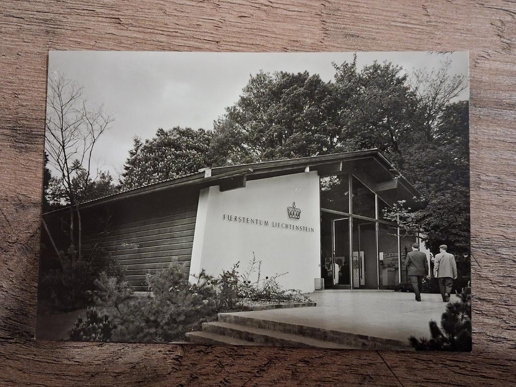 Expo 58 : Pavillon du Liechtenstein, Envoi