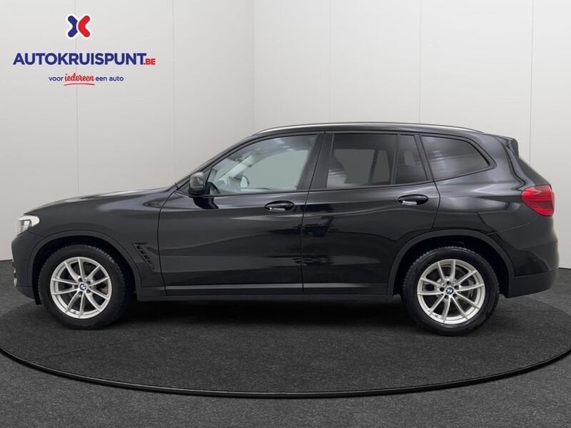 BMW X3 2.0 D, Auto's, BMW, 4 cilinders, 136 pk, Zwart, Leder