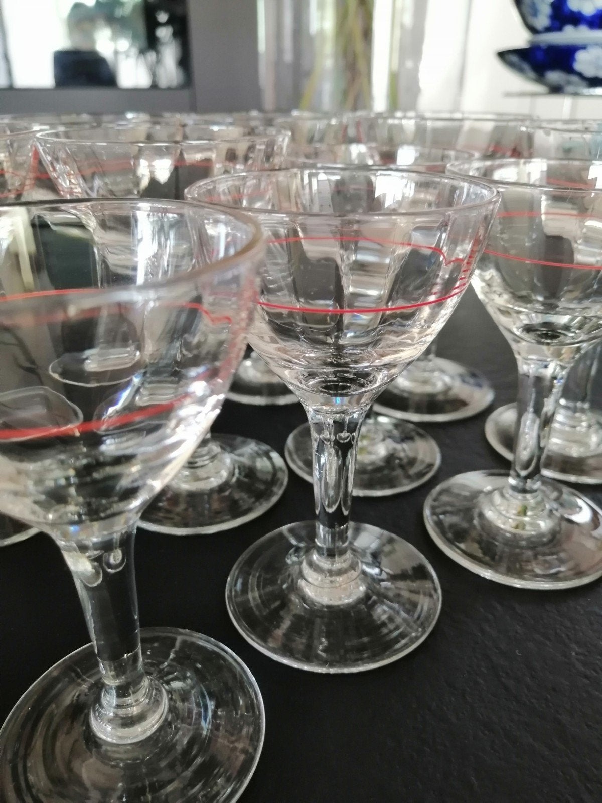 10 mooie vintage borrelglaasjes, Antiek en Kunst, Ophalen