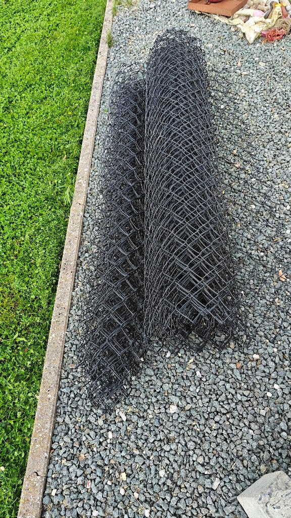 Betafence Plasitor tuingaas zwart 1,5m hoog 15m, Ophalen, Zo goed als nieuw, 10 tot 20 meter, Gaas