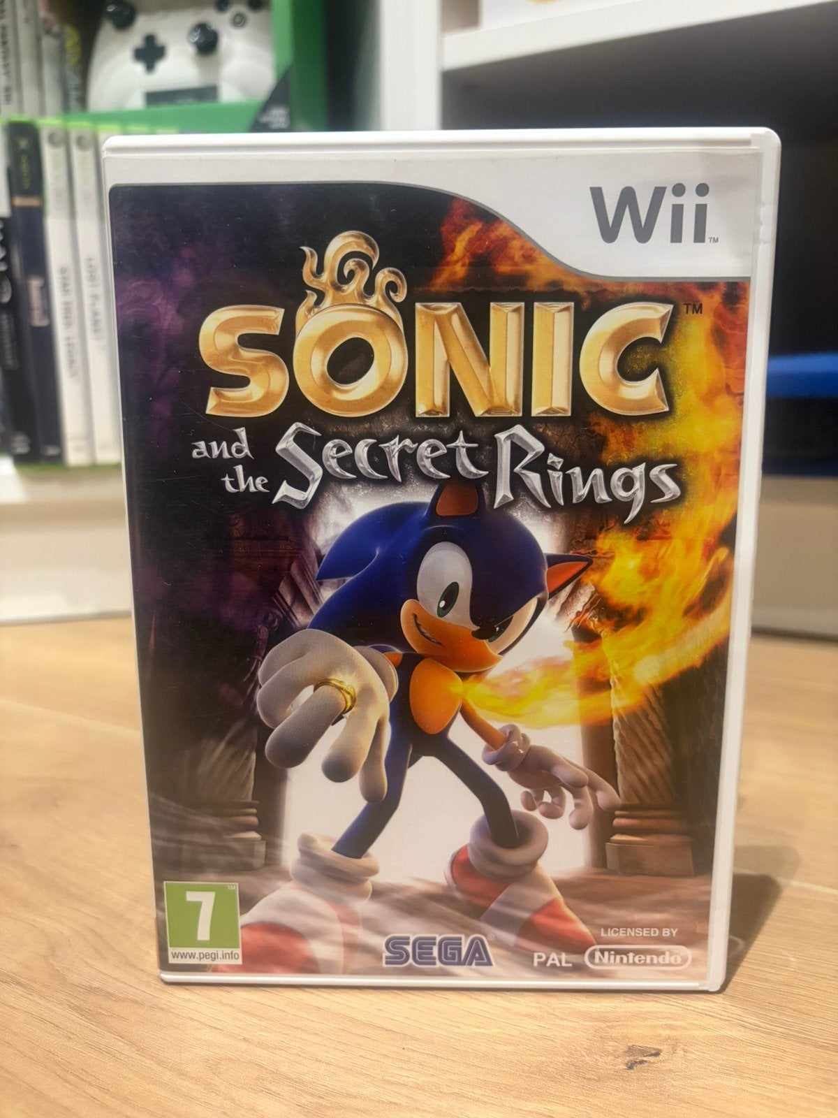 Sonic and the secret rings, Enlèvement, Comme neuf
