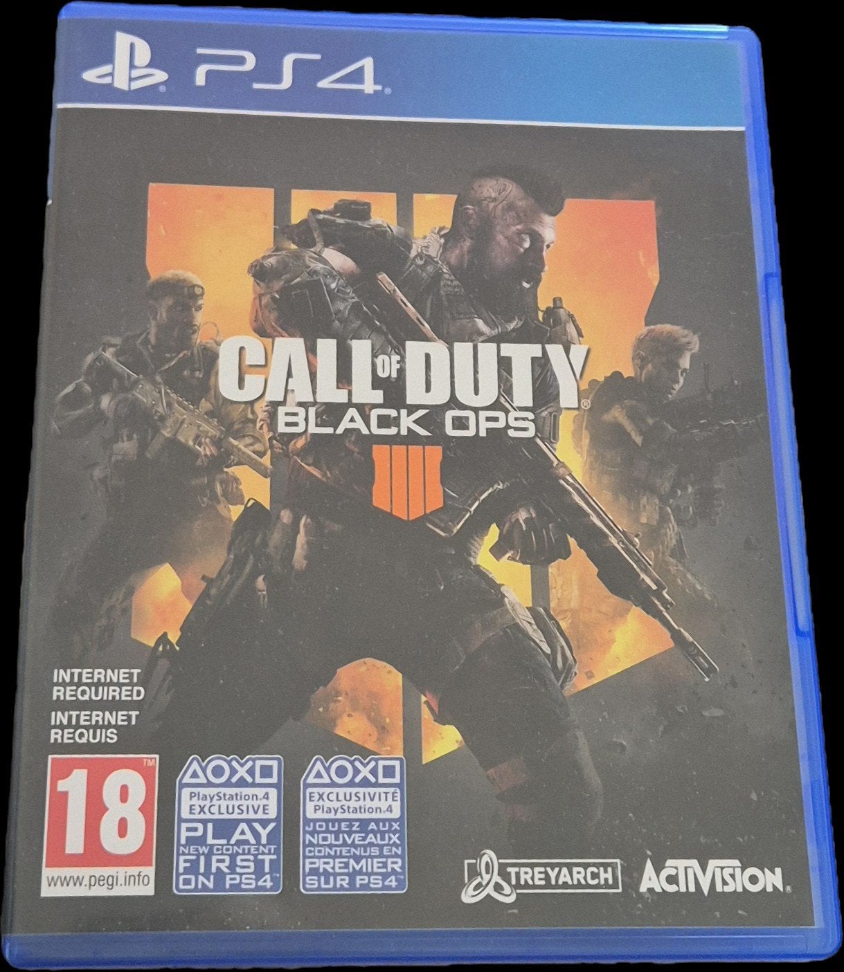 Call of Duty: Black Ops 4 (PS4), Consoles de jeu & Jeux vidéo, Jeux | Sony PlayStation 4, Online, À partir de 18 ans, Autres genres