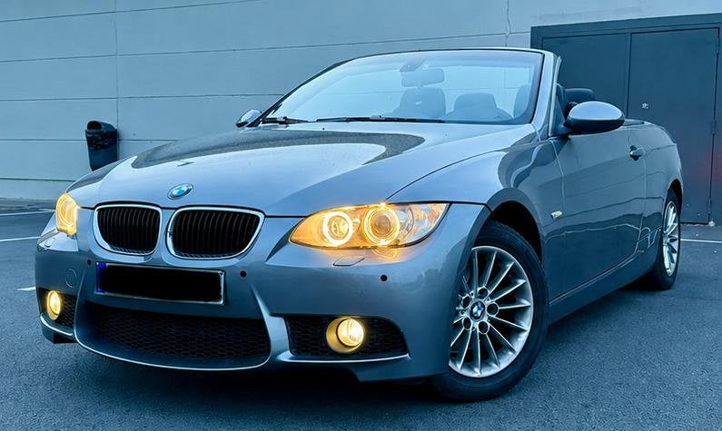 ** BMW série 320d Cabriolet **, Autos, Cuir, Achat, Cabriolet, Noir