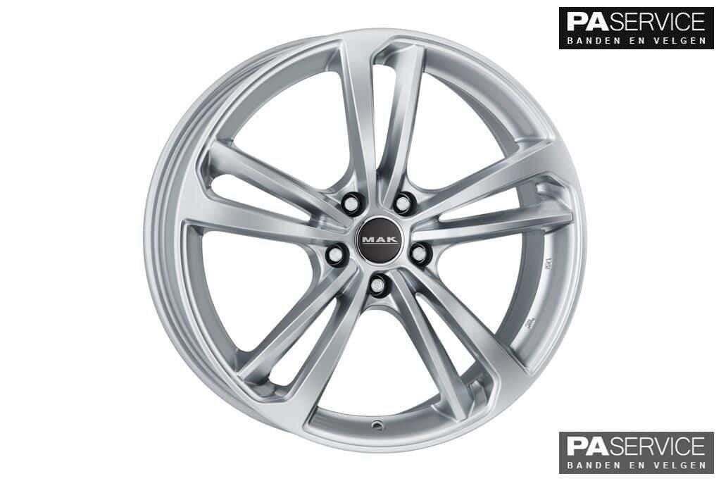 Nwe 21 inch Zilveren MAK Nurburg velgen voor Audi A5 A6 A7, Velg(en), -, -, -