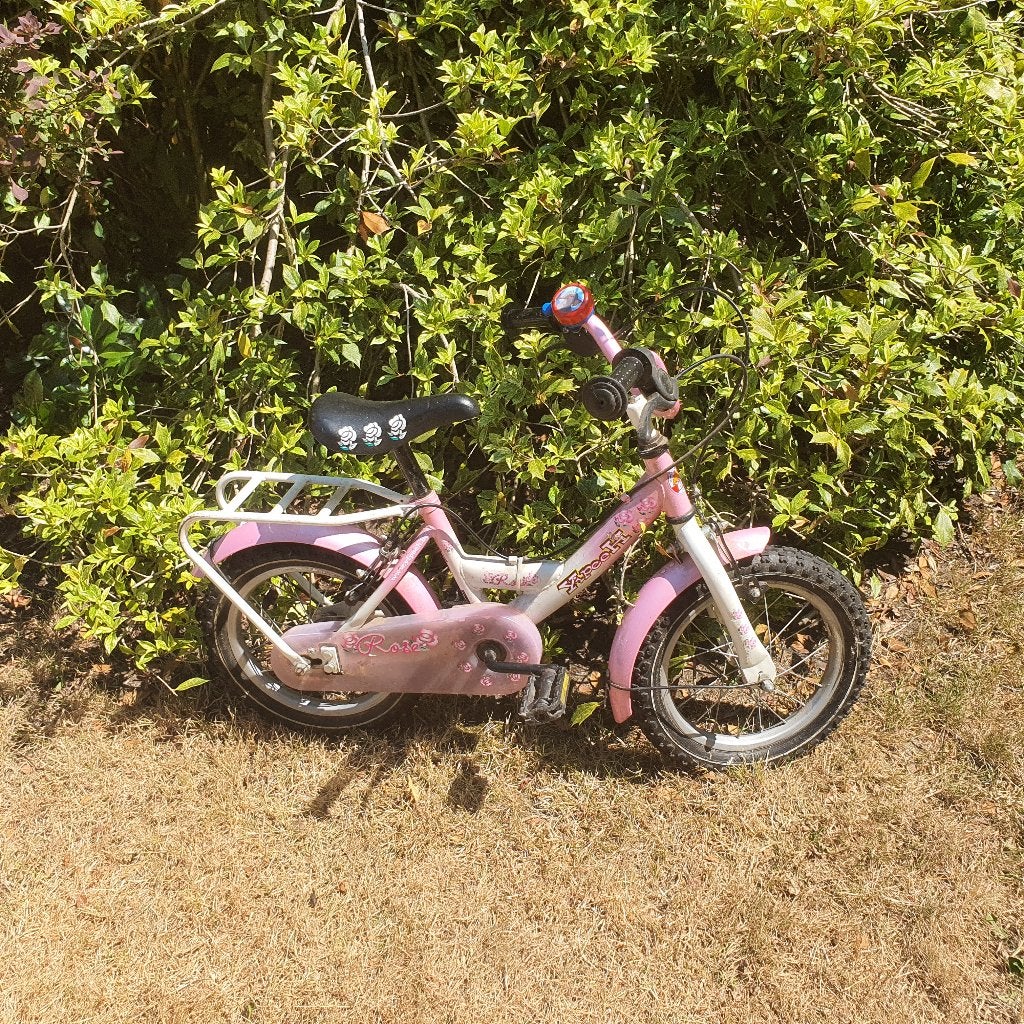 vélo pour enfants avec roues d'entraînement, Frein sur jante, Stabilisateurs, Enlèvement, Utilisé