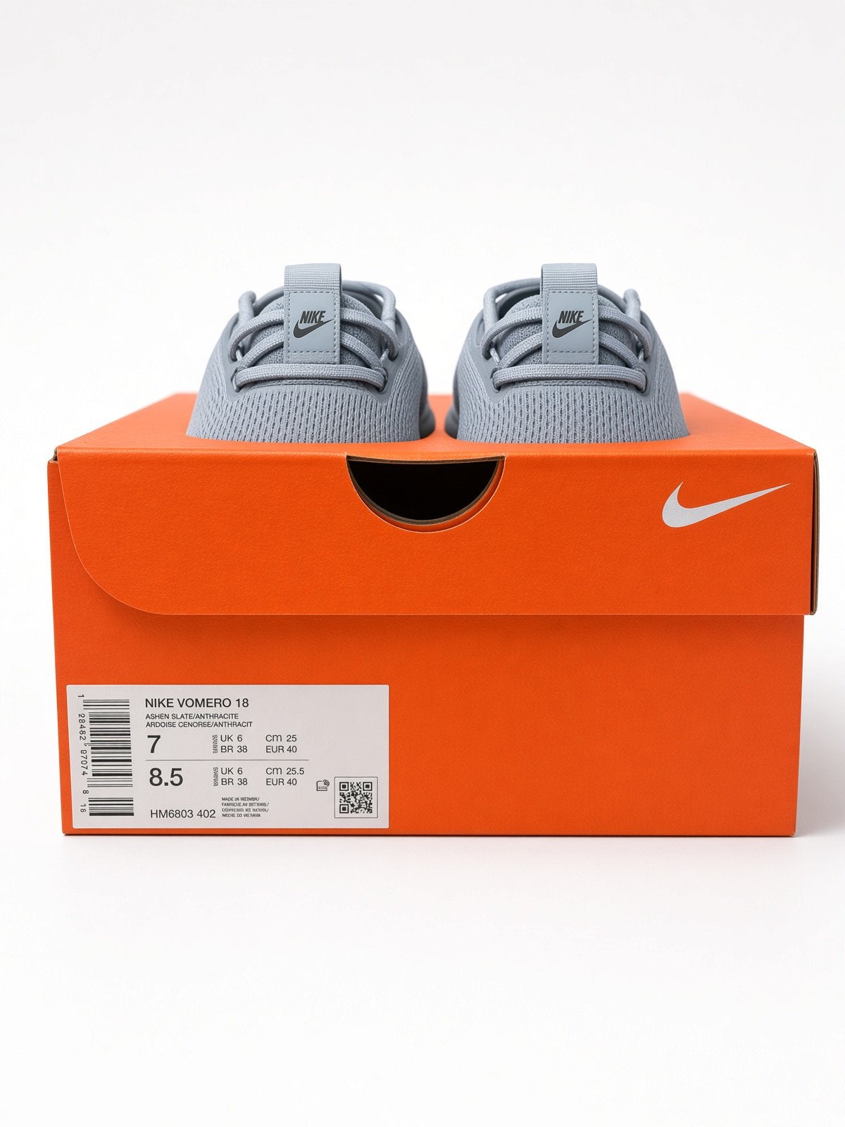 Nike Vomero 18 Ashen Slate/Diffused Blue nieuw voor mannen !, Nieuw, Ophalen of Verzenden, Hardlopen, Hardloopschoenen