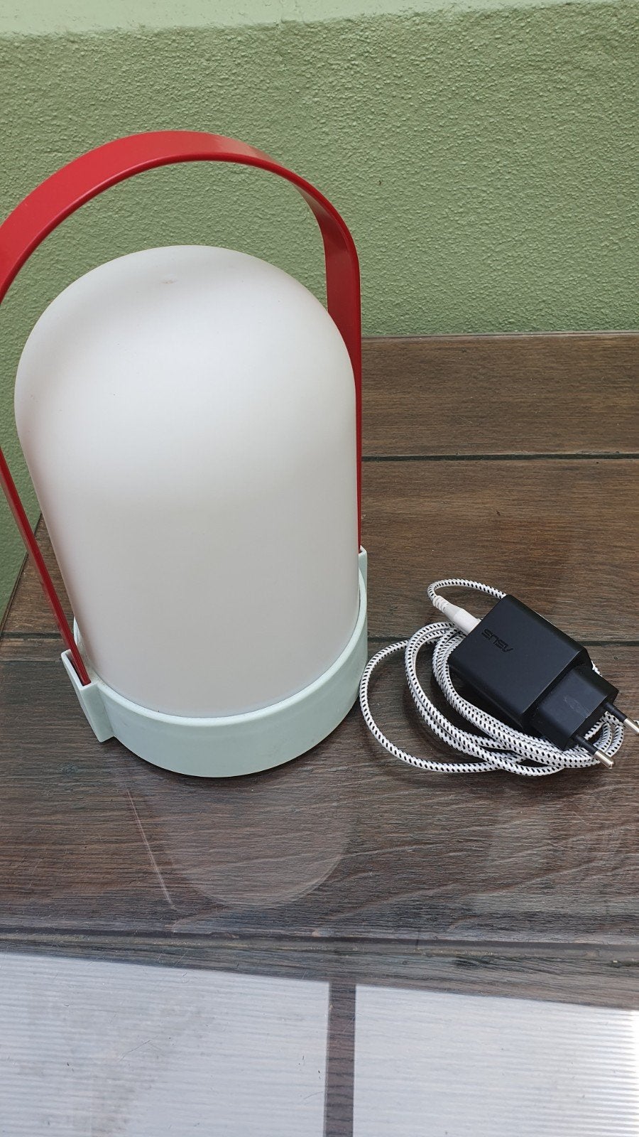 oplaadbare ledlamp, Caravans en Kamperen, Ophalen of Verzenden, Gebruikt
