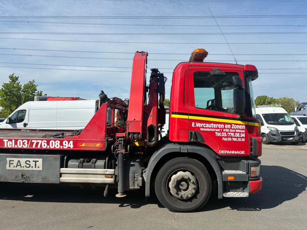 CUILLÈRE DEPANNAGEWAGEN SCANIA PLATEAU CRANE 1997, Autos, Achat, Diesel, Scania, Entreprise