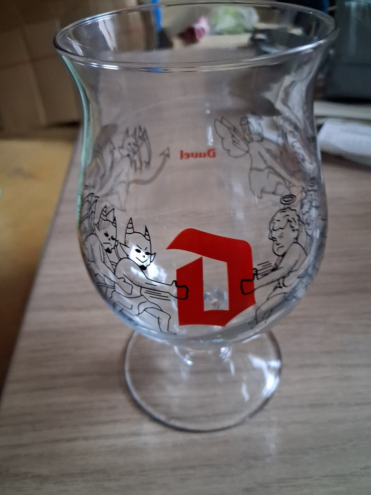 Verre Duvel Devil versus Angels, Enlèvement ou Envoi, Neuf, Verre ou Verres, Duvel