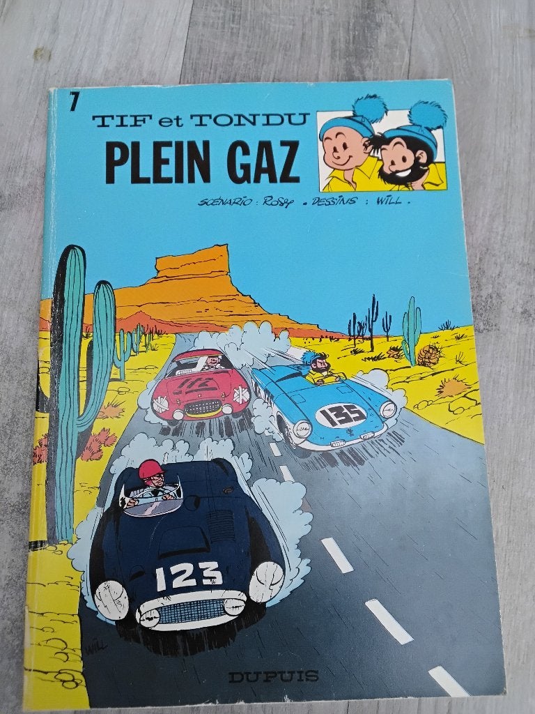Bd ancienne tif et tondu, Une BD, Enlèvement ou Envoi, Utilisé