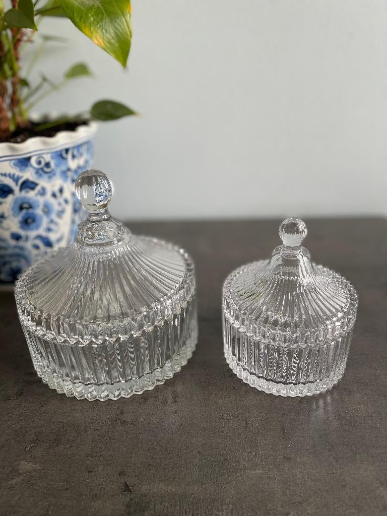 Plats à bonbons en cristal vintage, Enlèvement