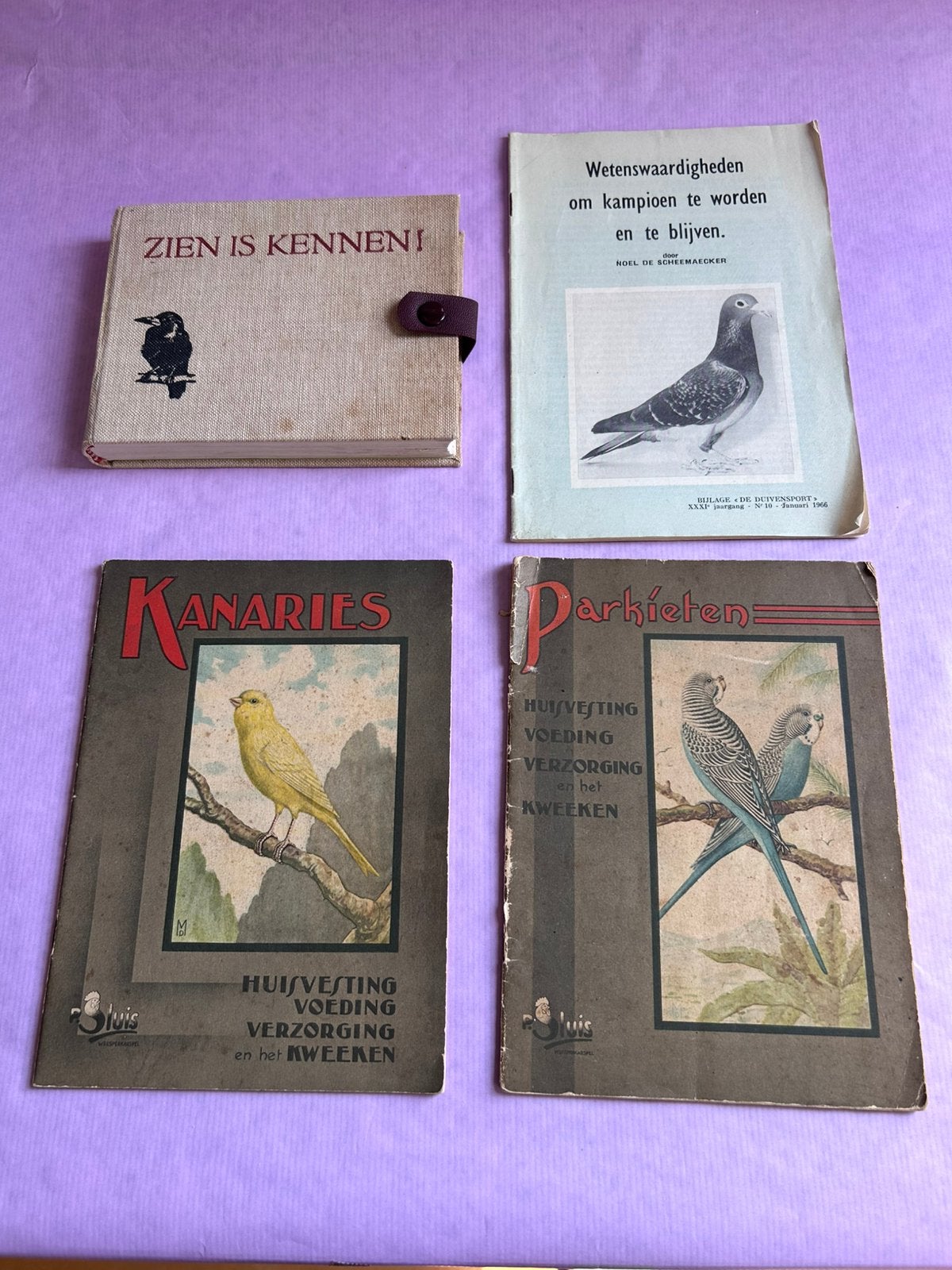 Boekjes over vogels, Ophalen, Zo goed als nieuw