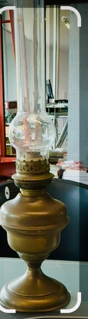 Lampe belge, jaren 1900, Antiek en Kunst, Ophalen