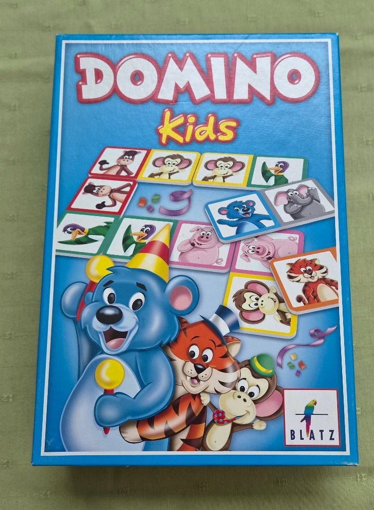 Domino Kids, 1 ou 2 joueurs, Enlèvement ou Envoi, Utilisé, Blatz