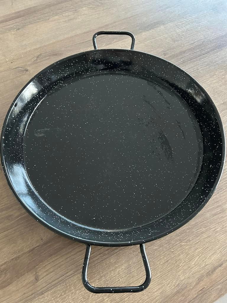 Paella pan, Huis en Inrichting, Keuken | Potten en Pannen, Ophalen, Zo goed als nieuw
