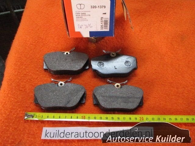 Remblokken BMW E30 Voorzijde Ad Benelux BP786  34111154377, -, -, Nieuw, Ophalen of Verzenden