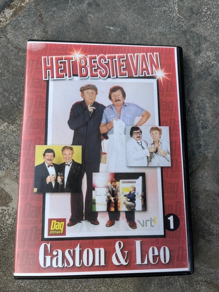 DVD het beste van Gaston en Leo, Ophalen of Verzenden