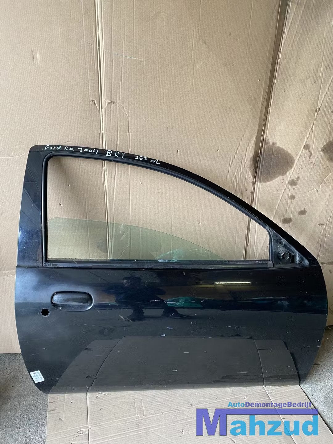 Ford KA zwart BRT Rechter rechts deur portier (1996-2008), Gebruikt, Deur, Info@ford.com, Ford