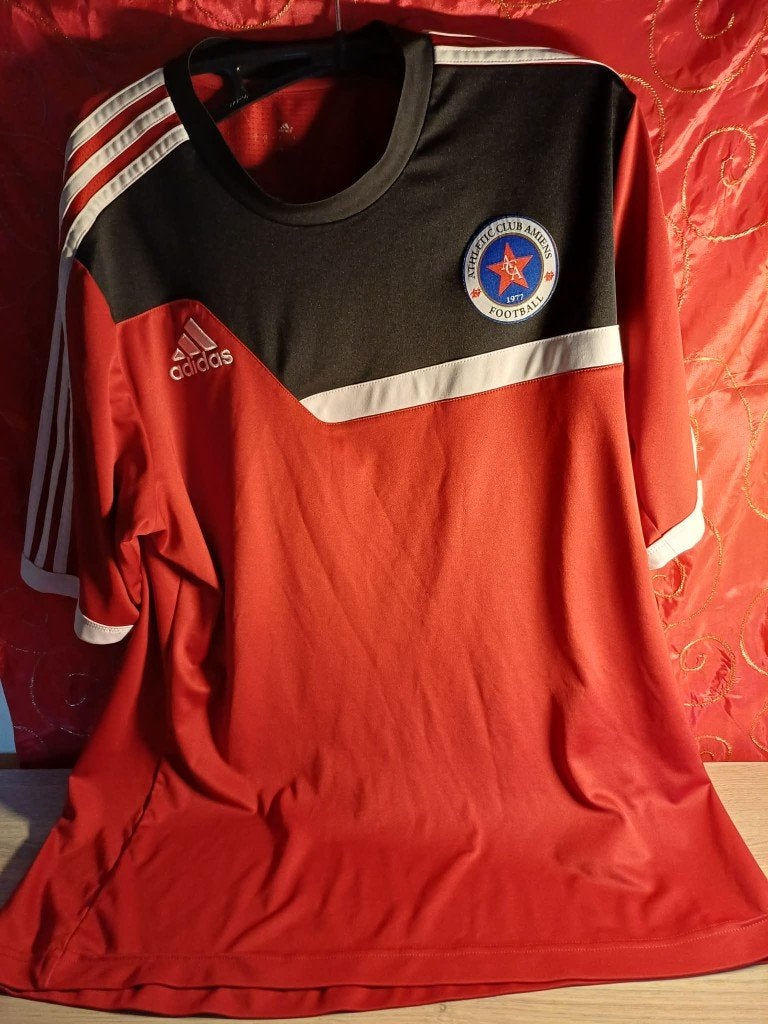 Maillot d'entraînement Adidas AC Amiens  Taille L, Taille L, Envoi, Comme neuf, Maillot