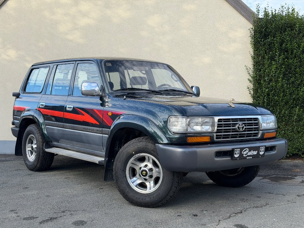 Toyota Land Cruiser FZJ80 4.5 Benzine Leder Airco, Auto's, Bedrijf, Handgeschakeld, 6 deurs, https://public.car-pass.be/vhr/0e9ad231-d4da-478b-9e5c-8fad216f2e5e