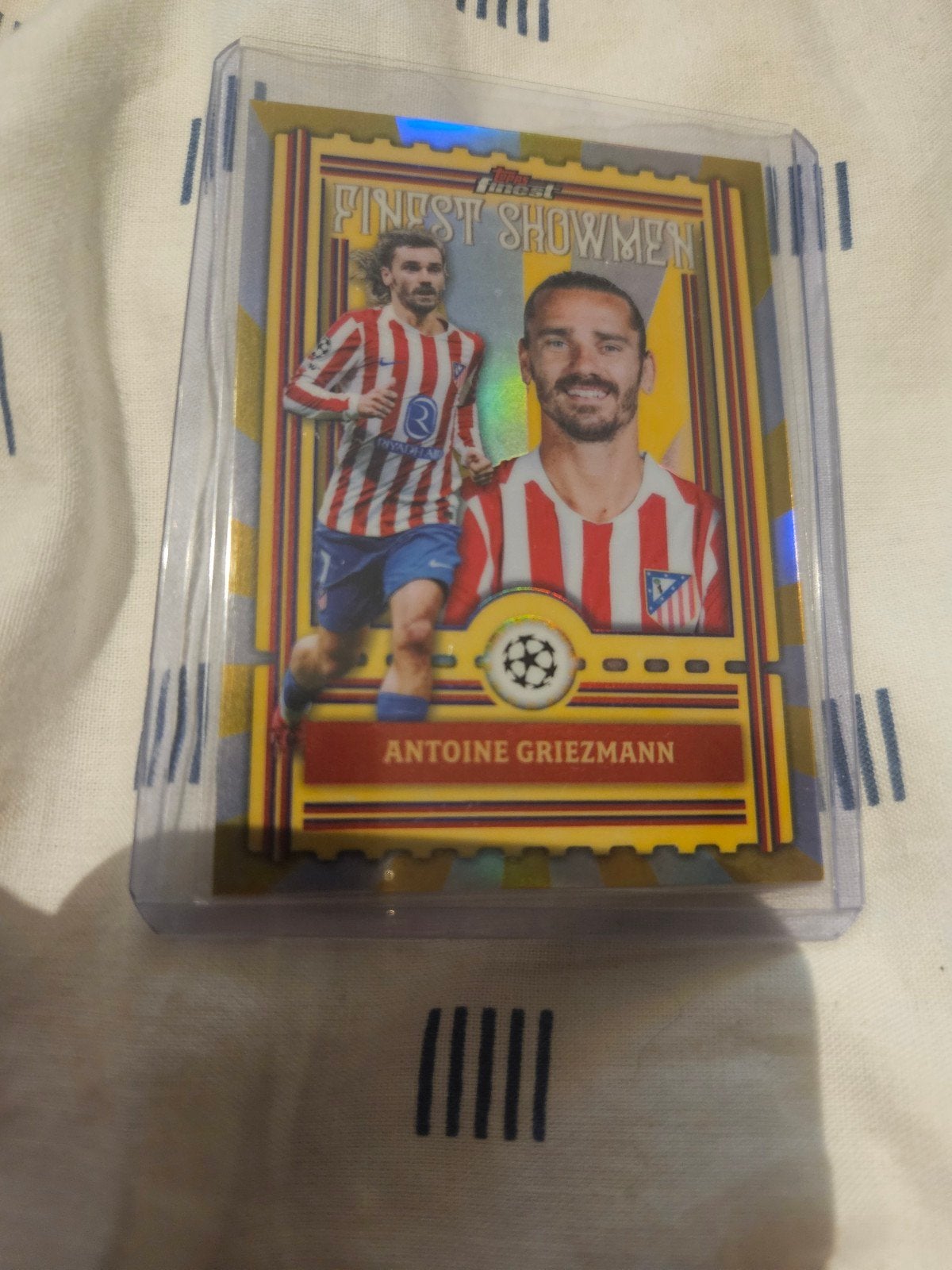 Topps antoine griezmann, Hobby en Vrije tijd, Verzamelkaartspellen | Overige, Ophalen of Verzenden