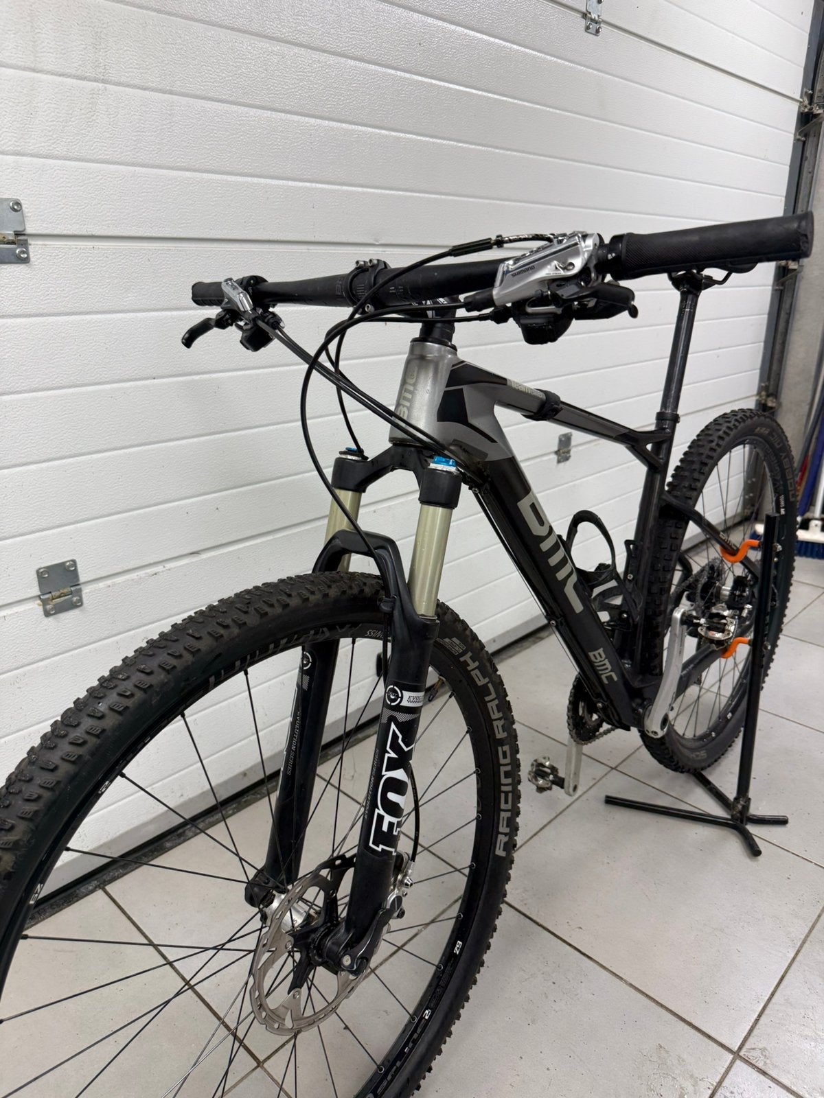 Mountainbike Heren BMC, Ophalen, Vering