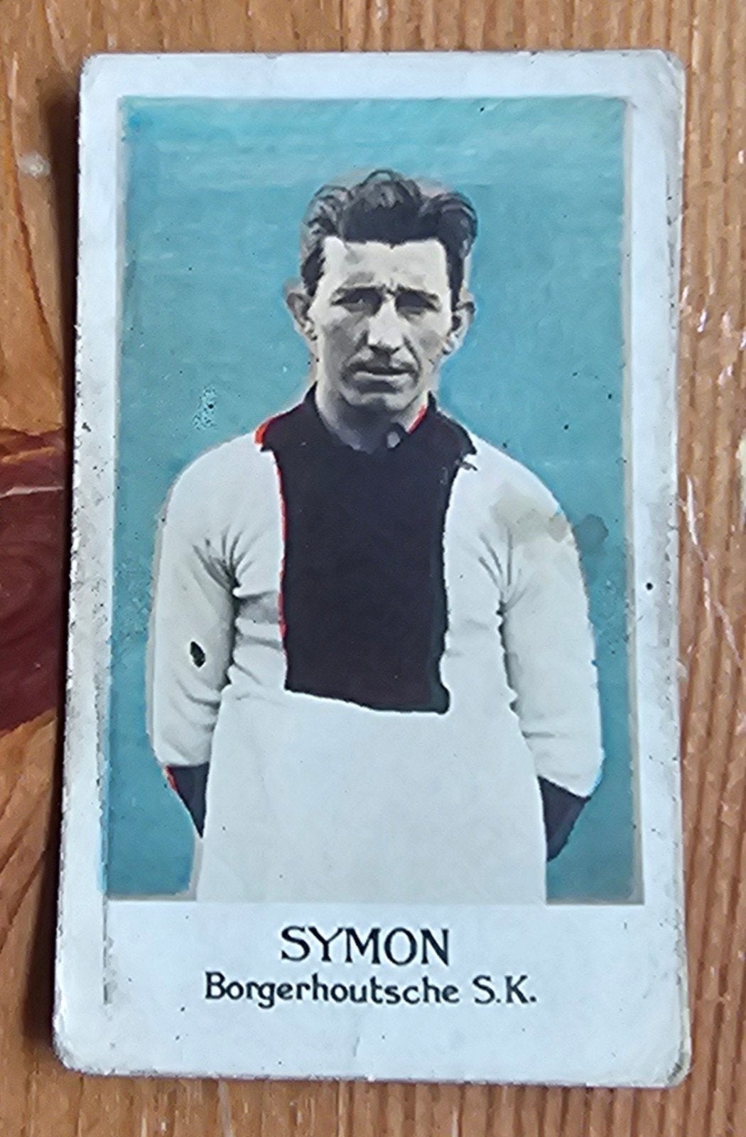 1932 Symon (pre panini) SK Borgerhout Chromo Voetbal!, Enlèvement ou Envoi, Utilisé, Image
