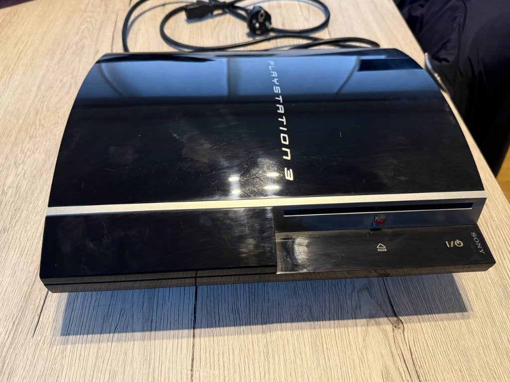 Sony PlayStation 3 Fat CECHL04 + stroomkabel, Consoles de jeu & Jeux vidéo, Enlèvement ou Envoi, Utilisé, Sans contrôleur, Phat
