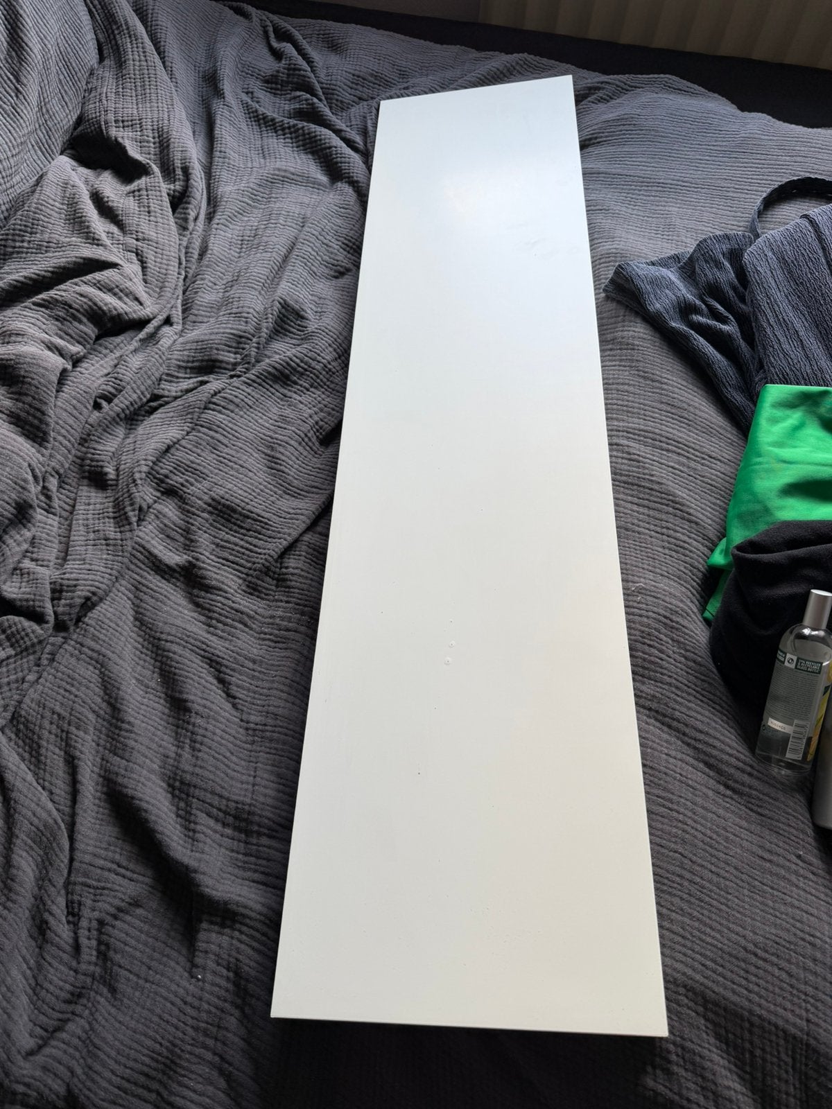 Witte ikea wandplank 110cm breed, Ophalen of Verzenden, Zo goed als nieuw