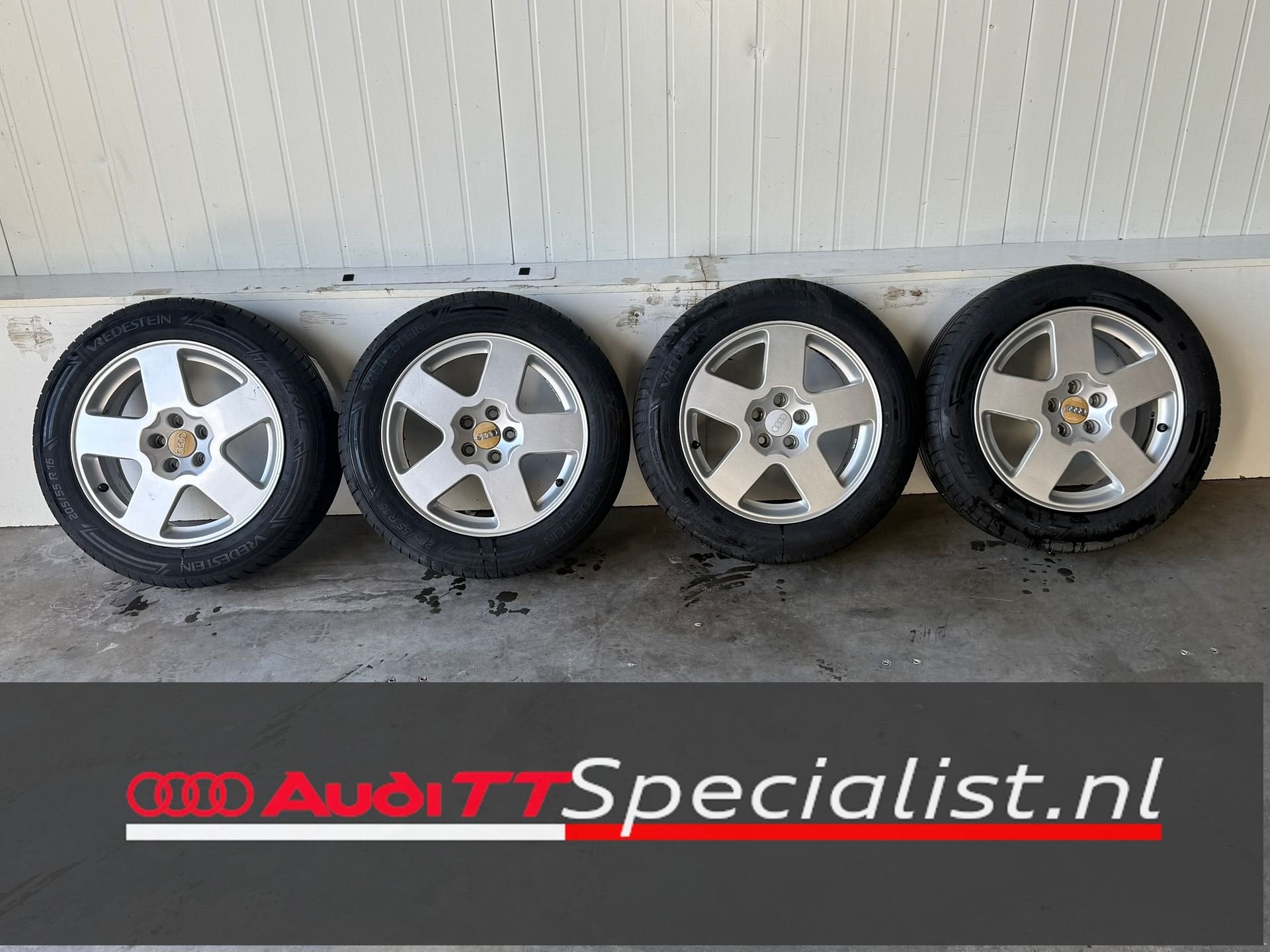 Zomerbanden set 16 inch op originele velgen Audi TT MK1, Pneus et Jantes, -, 16 pouces, Véhicule de tourisme