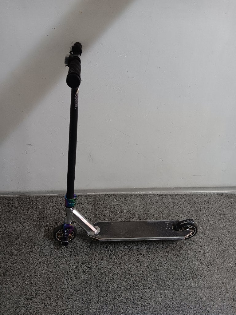 Stuntstep, Ophalen, Zo goed als nieuw