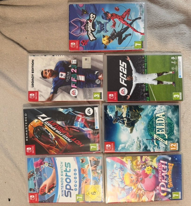 Jeux switch, Enlèvement, Comme neuf