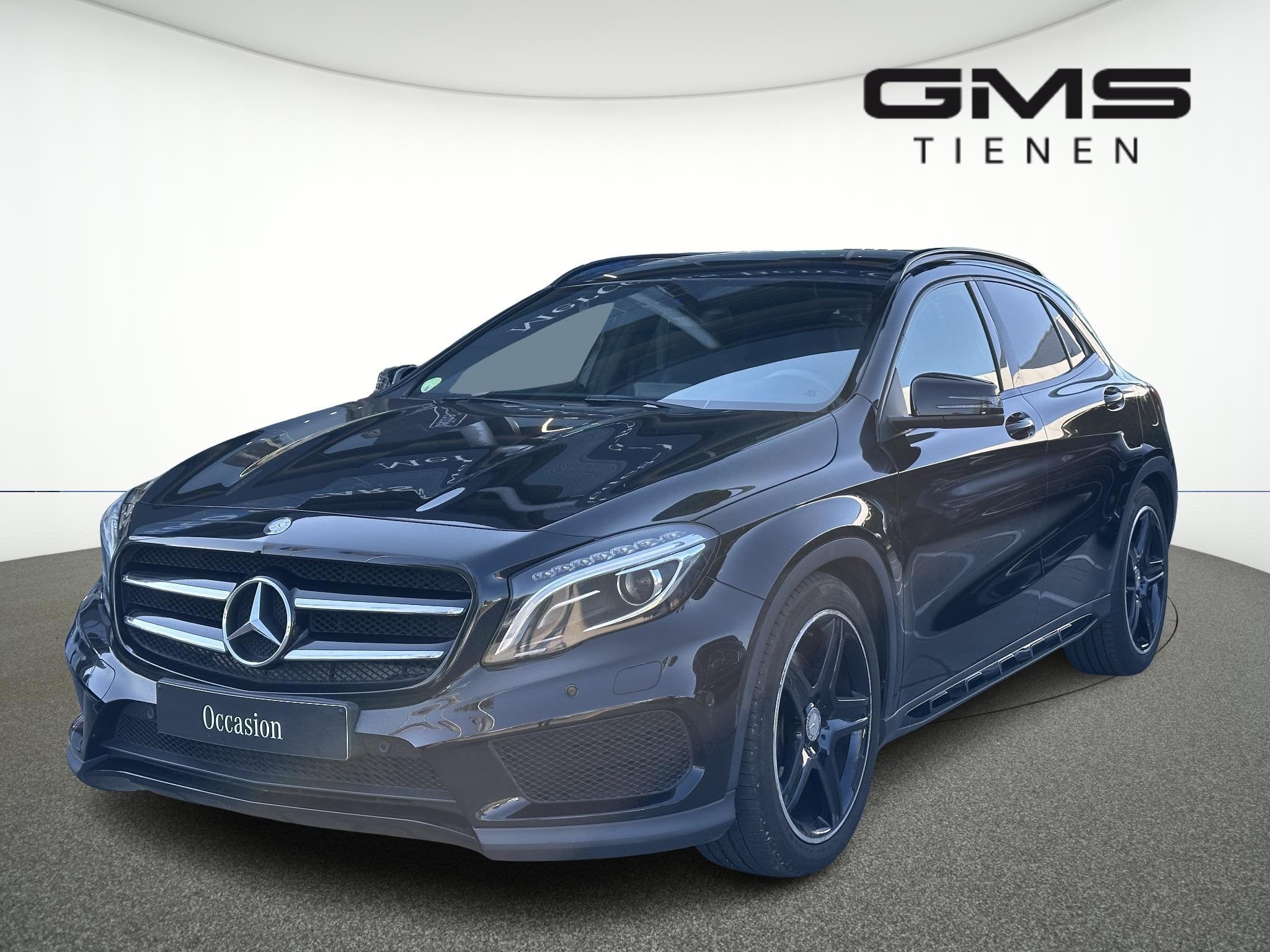 Mercedes-Benz GLA Klasse GLA 220 CDI 125kW 4MATIC AMG Line, Auto's, Automaat, Stof, Zwart, Bedrijf