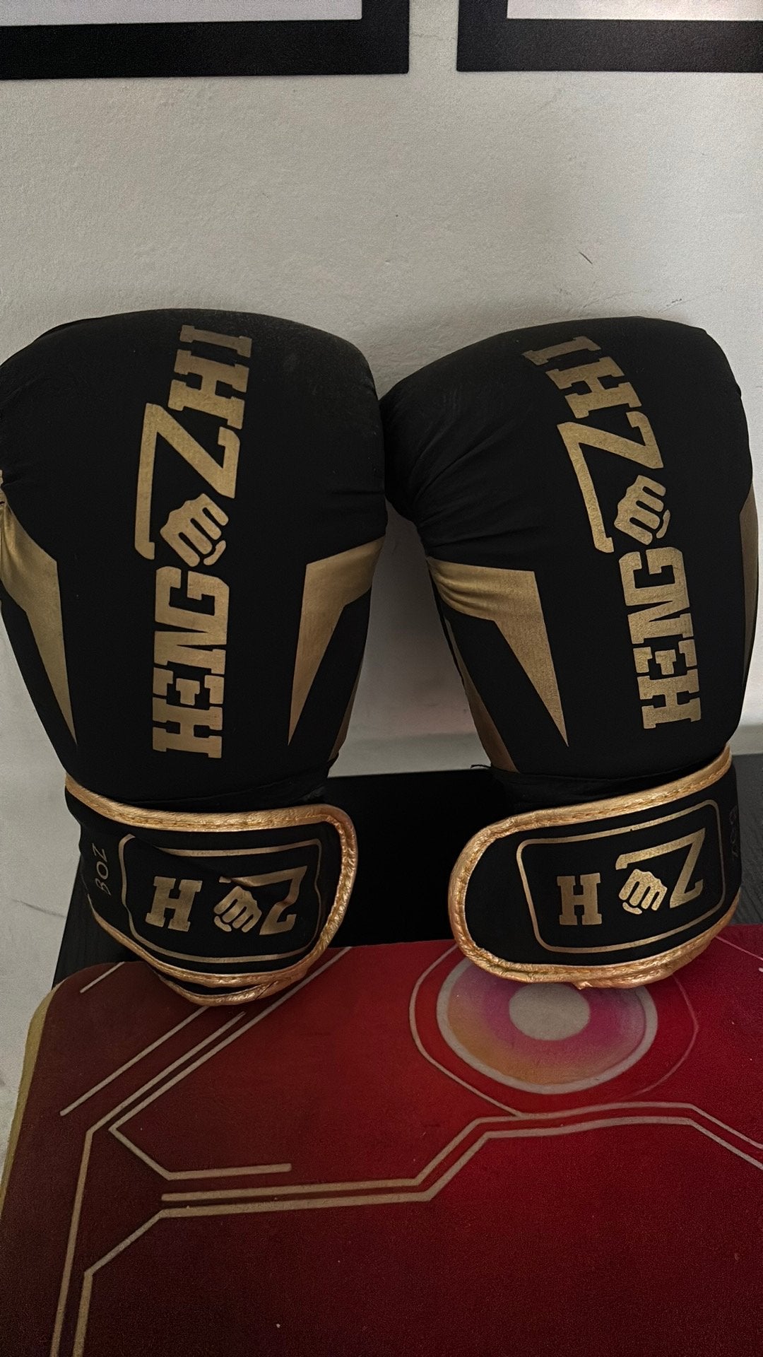 Bokshandschoen, Sport en Fitness, Ophalen, Zo goed als nieuw, Bokshandschoenen