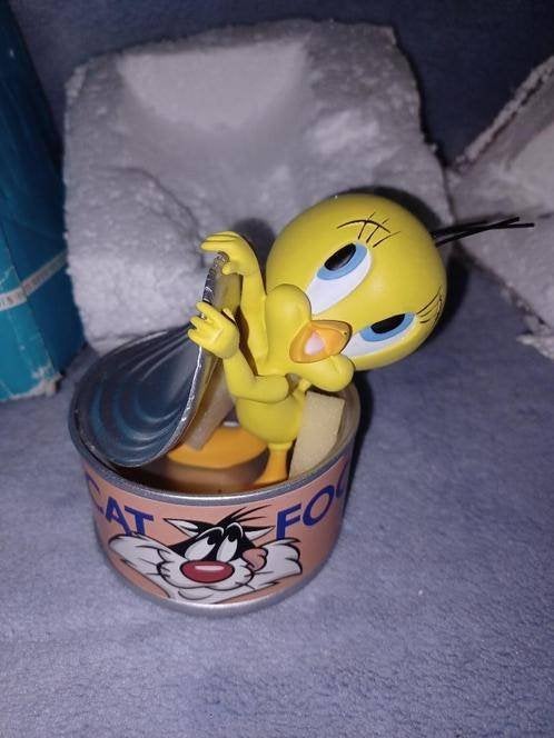 Figurine Titi boîte conserve Tweety Warner Bros Looney Tunes, Collections, Enlèvement ou Envoi