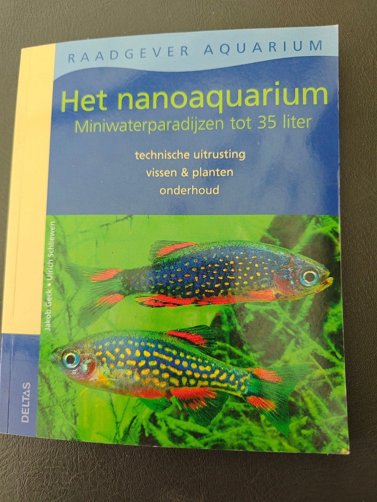 Ulrich Schliewen - Het nanoaquarium, Ophalen of Verzenden, Ulrich Schliewen; Jakob Geck