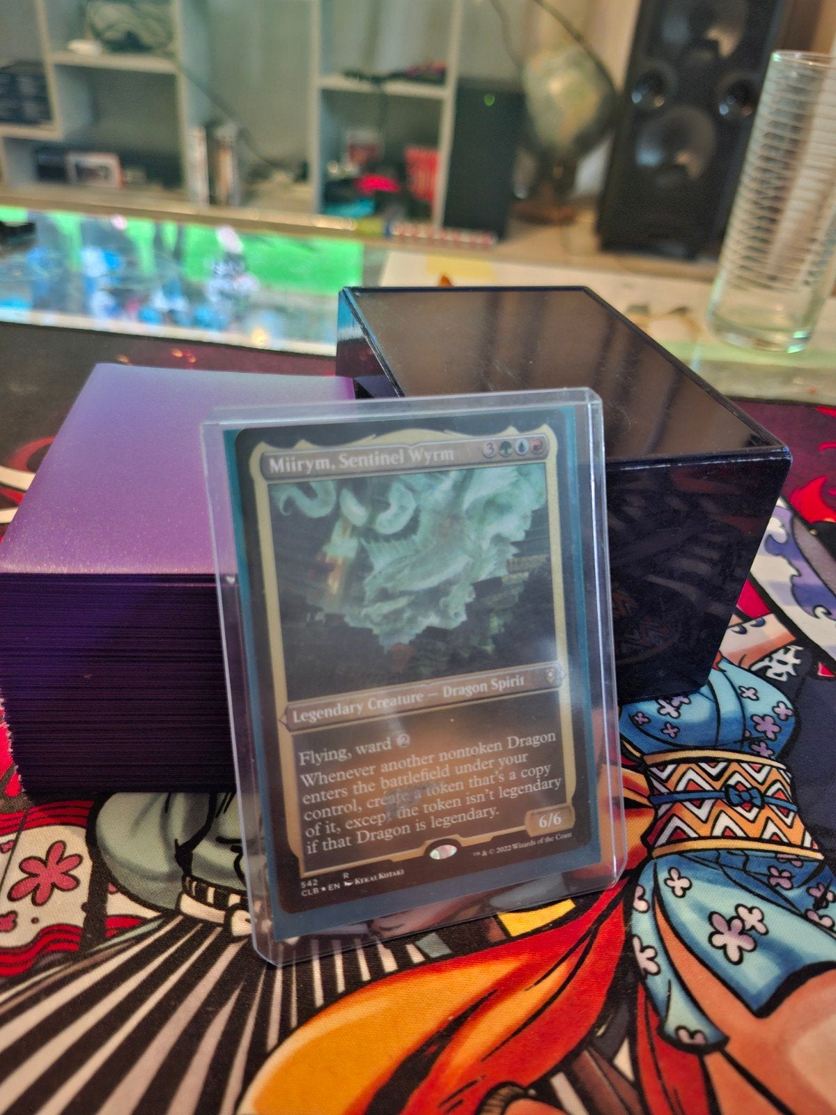 Miirym sentinel wyrm commander deck, Hobby en Vrije tijd, Verzamelkaartspellen | Magic the Gathering, Ophalen of Verzenden, Zo goed als nieuw