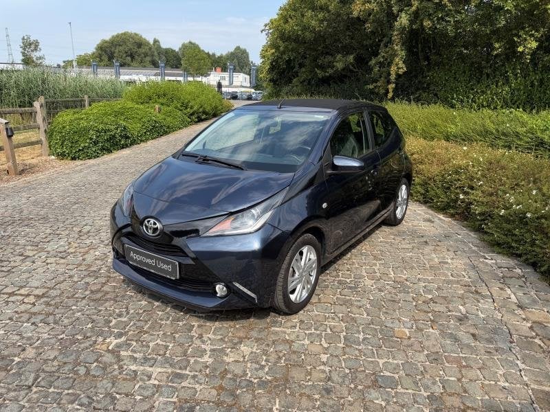 Toyota Aygo x-wave, Euro 6, Blauw, Handgeschakeld, Stadsauto