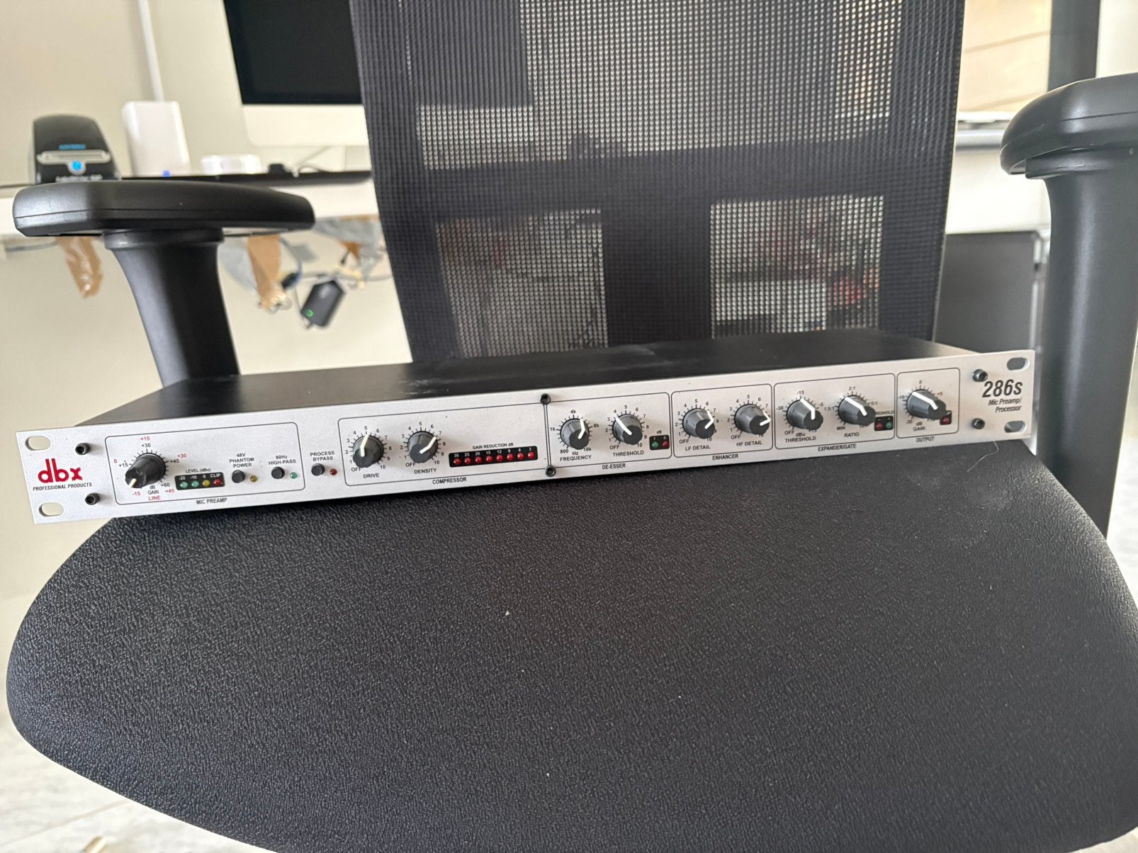 DBX 286s microfoon processor, Ophalen of Verzenden, Gebruikt, Audio