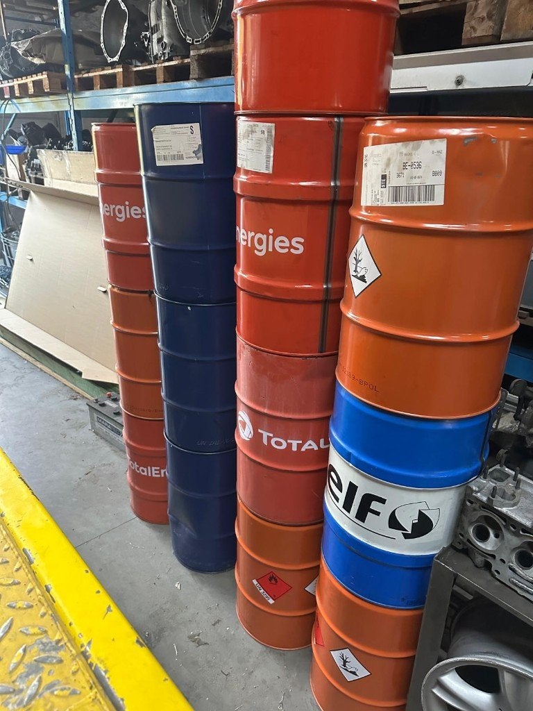Vat 60 liter leeg, Ophalen, Gebruikt, Vuurton