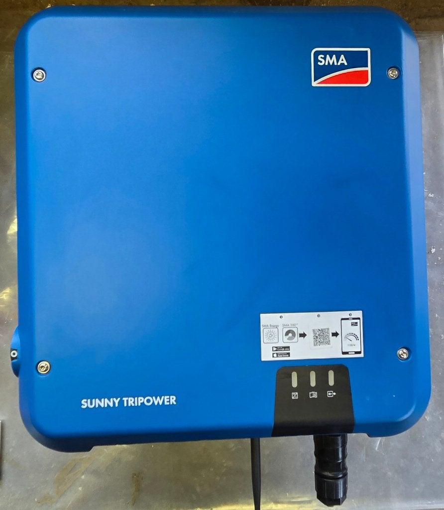 SMA Sunnyboy tripower 5VA 5KW omvormer, Doe-het-zelf en Bouw, Zonnepanelen en Toebehoren, Gebruikt, Compleet systeem, 200 wattpiek of meer