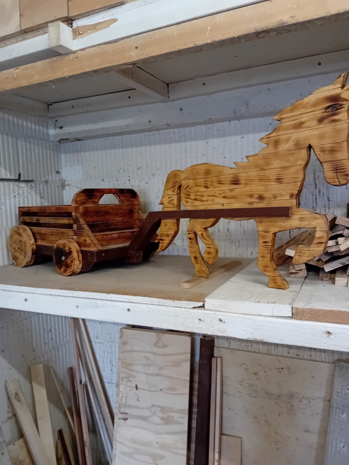 kar met paard, Ophalen, Nieuw