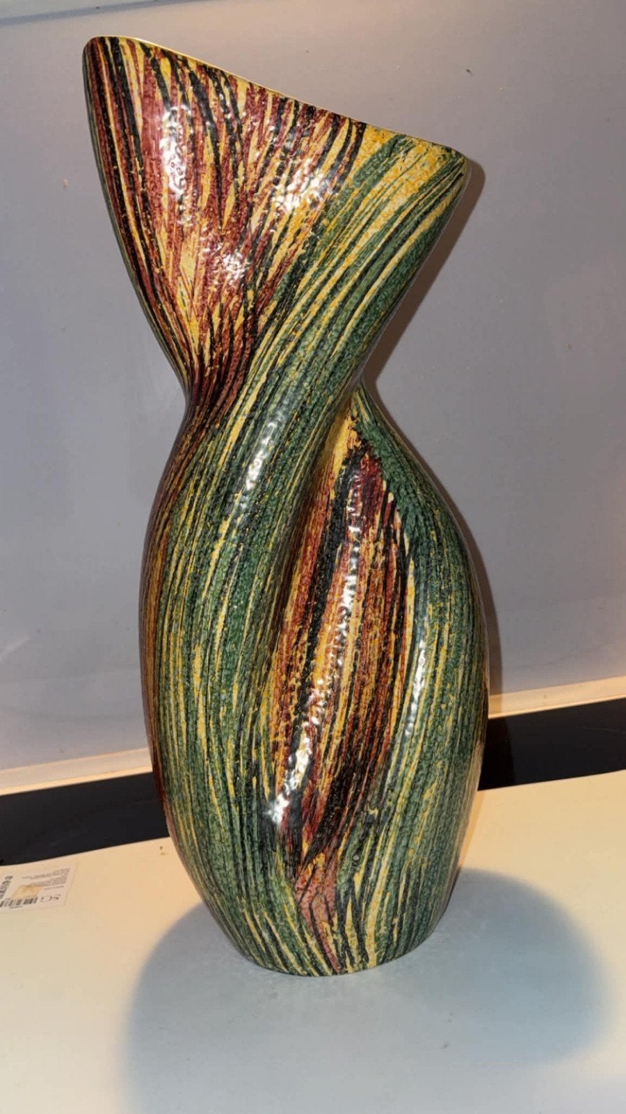 Très beau vase design, Antiquités & Art, Art | Objets design, Enlèvement ou Envoi, Vase, Signé