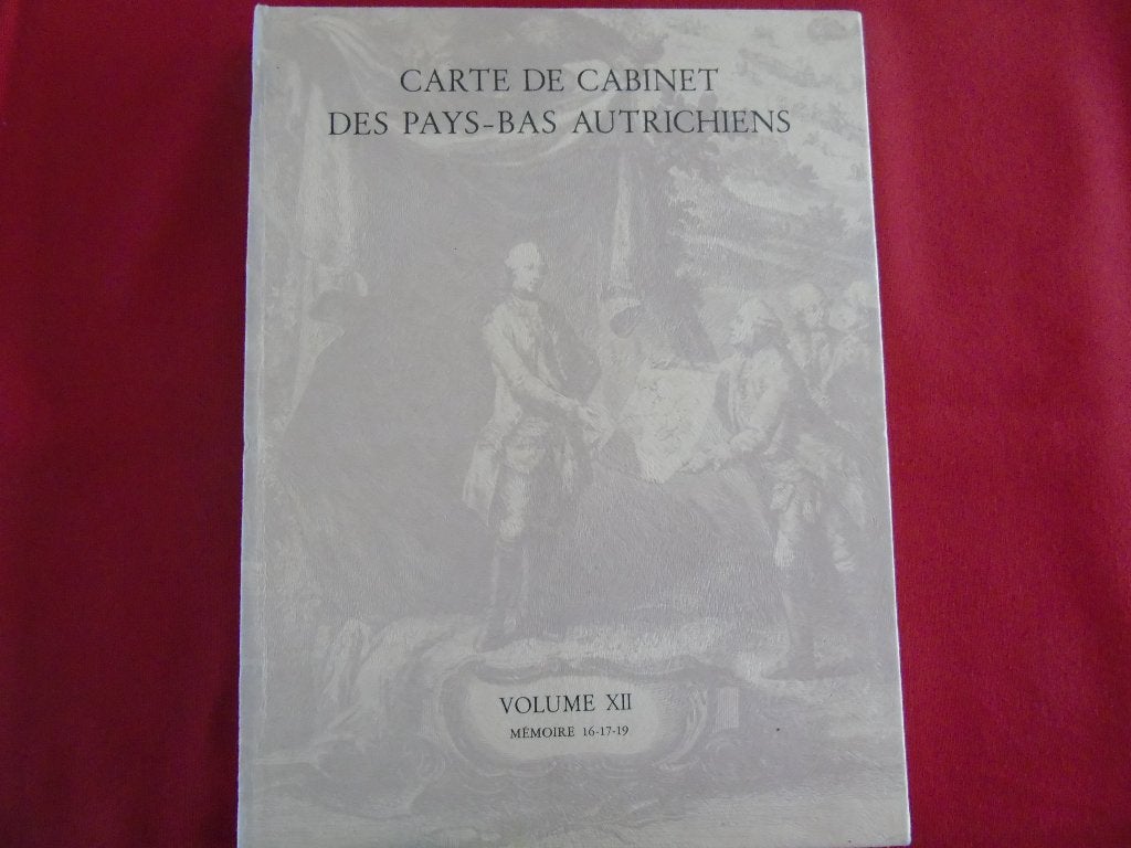 Carte de Cabinet des Pays-Bas Autrichiens, Boeken, Ophalen of Verzenden, Zo goed als nieuw
