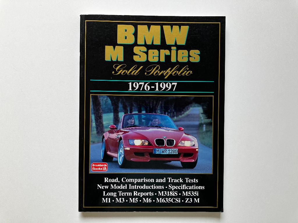 BMW M-Series Gold Portfolio 1976-97 (Brooklands 172p.), Boeken, Ophalen of Verzenden, Gelezen, BMW