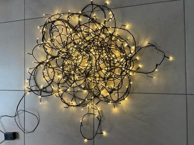 Kerstverlichting LED white 27,5m, Enlèvement, Comme neuf
