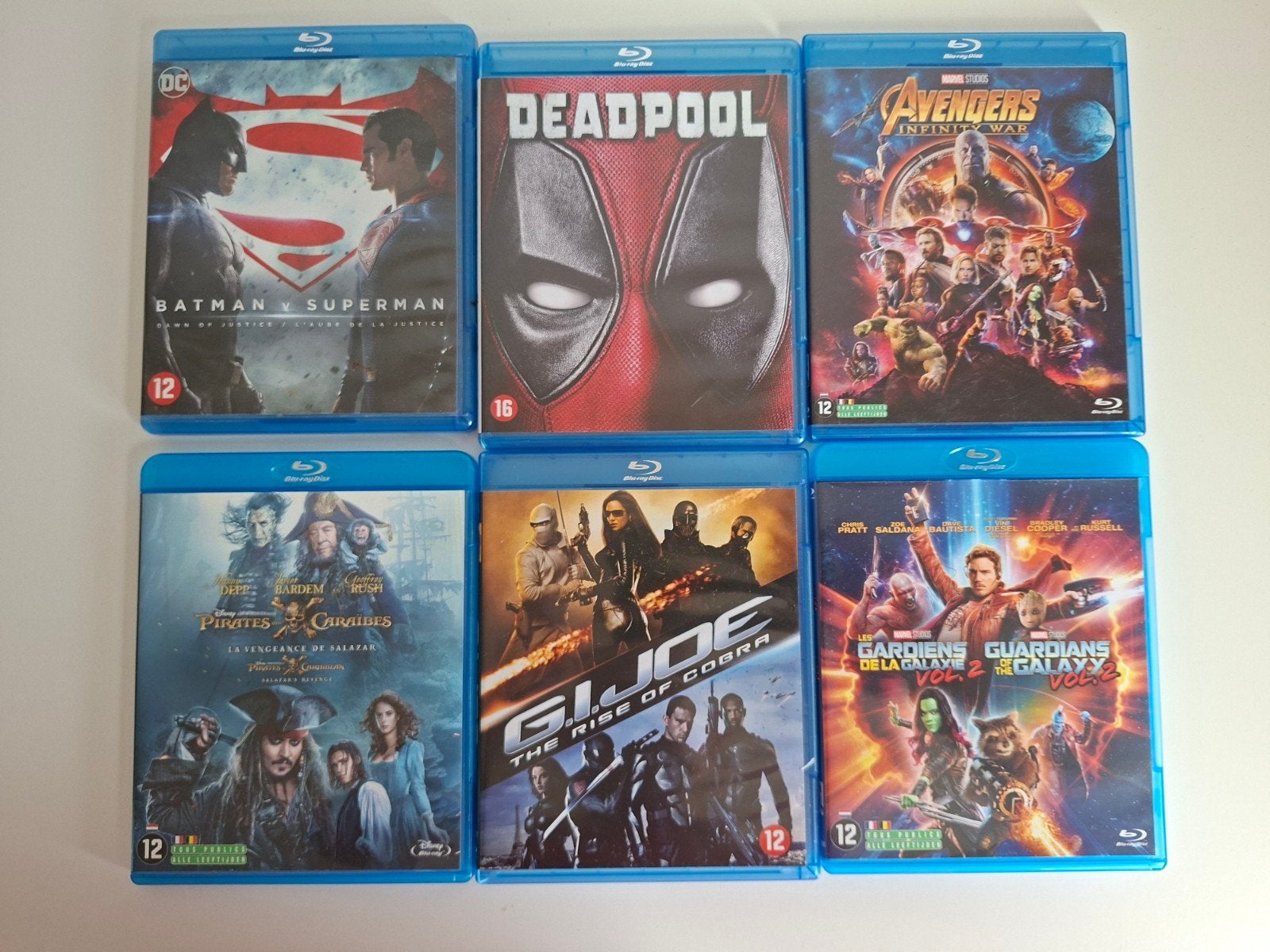25 diverse blu-ray's ( afzonderlijk verkrijgbaar ), Cd's en Dvd's, Blu-ray, Blu-ray, Ophalen of Verzenden