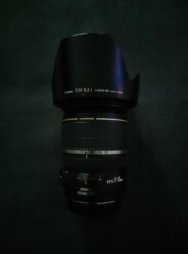Canon 17-55mm EF-S f2.8 IS USM + Gratis 77mm UV Filter , Audio, Tv en Foto, Foto | Lenzen en Objectieven, Ophalen of Verzenden